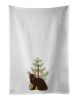 NEW Burmese Cat Christmas Kitchen Towel Set of 2 White Dish Towels Decorative Bathroom Hand towel for Hand, Face, Hair, Yoga, Tea, Dishcloth, 19 X 28"