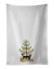 NEW Gerberian Shepsky #2 Christmas Tree Kitchen Towel Set of 2 White Dish Towels Decorative Bathroom Hand towel for Hand, Face, Hair, Yoga, Tea