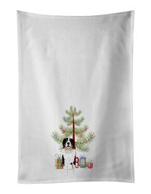 Bernese Mountain Dog #2 Christmas Kitchen Towel Set of 2 White Dish Towels Decorative Bathroom Hand towel for Hand, Face, Hair, Yoga, Tea, Dishcloth