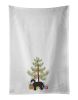 NEW Whoodle #2 Christmas Tree Kitchen Towel Set of 2 White Dish Towels Decorative Bathroom Hand towel for Hand, Face, Hair, Yoga, Tea, Dishcloth