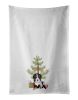 NEW Bernese Mountain Dog Puppy #1 Christmas Kitchen Towel Set of 2 White Dish Towels Decorative Bathroom Hand towel for Hand, Face, Hair, Yoga, Tea