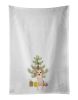 NEW Chihuahua Cream Christmas Kitchen Towel Set of 2 White Dish Towels Decorative Bathroom Hand towel for Hand, Face, Hair, Yoga, Tea, Dishcloth