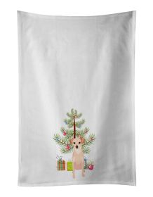 NEW Chihuahua Cream Christmas Kitchen Towel Set of 2 White Dish Towels Decorative Bathroom Hand towel for Hand, Face, Hair, Yoga, Tea, Dishcloth