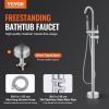 VEVOR Freestanding Bathtub Faucet Floor Mount Two Water Modes 360° for Bathing