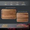 Thyme & Table 2-Piece Acacia Cutting Board Set