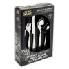 Thyme & Table 20-Piece Medallion Stainless Steel Flatware Set, Silver