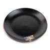 Thyme and Table Onyx Salad Plate, Black