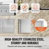 BBQ Access Door, 18W x 21H Inch Single Outdoor Kitchen Door, Stainless Steel Flush Mount Door, Wall Vertical Door with Recessed Handle, for BBQ Island