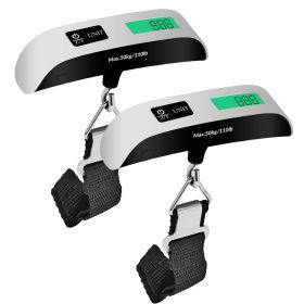 5 Core Digital Luggage Scale Travel Weight Scales Hanging Baggage Weighing Machine - LSS-004 (SKU: LSS-004 2pcs)