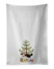 NEW Manx Cat Christmas Kitchen Towel Set of 2 White Dish Towels Decorative Bathroom Hand towel for Hand, Face, Hair, Yoga, Tea, Dishcloth, 19 X 28"