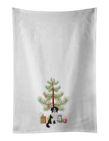 NEW Borador Christmas Tree Kitchen Towel Set of 2 White Dish Towels Decorative Bathroom Hand towel for Hand, Face, Hair, Yoga, Tea, Dishcloth (Default: Default)